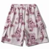 Hip Hop Bear Lalki Pełne Spodenki Mężczyźni Streetwear Graffiti Haftowane Spodenki Spodnie Harajuku Baggy Joggers 2021 Sweatshorts G1209