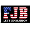 3 * 5 ft Let's Go Brandon Banner Flags 90 * 150cm Bandiera della campagna Trump 2024 WLL1215