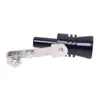 Alluminio Turbo Sound Fischio Tubo di scarico Tubo di scappamento BOV Simulatore di valvola di scarico Nero (taglia XL) Sistema motociclistico