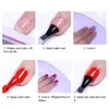 60pcs Gel Nail Polish Set Nude Glitter Semi Permanent UV Led Art Hybrid Varnishes Base Top Coat Nails5577238