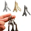 Paris Retro Mini Eiffel Tower Tower Model Cute KeyChain Keyring Keyfob Любовь Подарок Fa Винтажный стиль G1019