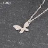 Stainless Steel Animal Symbol Star Necklace Women Choker Anchor Necklaces Boho Pendants Femme Silver Chain Collar Jewelry Chokers