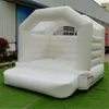 White Bouny Bouncy Bounce Trampoline House por atacado Playground ao ar livre Jumping Combo Slide Commercial Castle no desconto PVC e Oxford