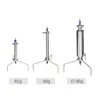 실험실 용품 Zoibkd BHO 폐쇄 루프 추출기 45g / 90g / d90g 가압 키트 스테인레스 스틸 진공 챔버 삼각대