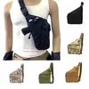 Outdoor-Taschen Männer Multifunktionale verdeckte taktische Aufbewahrung Gun Bag Holster Nylon leichte Schulter Anti-Diebstahl-Brust-Jagd