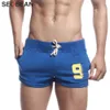 Seobean Mens Casual Shorts Cotton Fitness Sweatpants Short Summer Jogger Men Homewear Gymi 210713