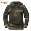 Camouflage sweat-shirt de mode masculin camouflage camouflage hanche à sweat à sweat militaire hivernal de l'hiver.