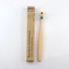 Bamboos Toothbrushes Ochrona środowiska Bałki dziennika bambusowe Punkt szlifowania węgla Jedwabne szczoteczki do zębów Travel Travel Pędzel do zębów T9i001340