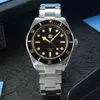 San Martin Men Watch 40mm Diver BB58 Retro Luxury Water Ghost PT5000 SW200 Rivet Bracelet Sapphire 20Bar Waterproof Luminous 210407