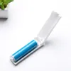 Portable Składane Szczotki do usuwania Włosów Wielokrotnego użytku Zmywalny Lint Roller Sticky Silicone Dust Wiper Pet-Hair Remover Cleaning Pędzel 5398 Q2