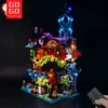 Klassieke versie of RC LED-verlichtingsset voor Ninjago City Garden 71741 Alleen LED-licht Geen bakstenen Kit X05039109061