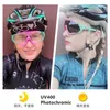 Фотохромные велосипедные солнцезащитные очки мужчины женщины спортивные дороги MTB горный велосипед велосипедные очки велосипедные очки очки очки с одной линзой