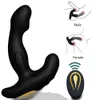 USB carregando anel vibratório masculino sexo brinquedo aquecimento prostata massager para homem 10 velocidades sem fio controle remoto cortiça butt plugp0804