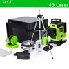 Green Line Laser Levels 4D IE16R Professional German Core Floor and Ceiling Remote Control with 5000mah Li-Ion Battery