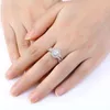 she 2 peças alianças de casamento de prata esterlina 925 para mulheres conjuntos de anéis de noivado 1,7 ct forma de pêra lágrima AAAAA zircão BR0829 220212