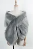 Frauen Pelz Faux Winter Bolero Frauen Braut Schal Hochzeit Cape Auf Lager Mäntel Mode Mantel Jacke Für Abend Party -40