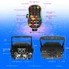 3 w 1 LED Laser Lighting Projector Aurora Dream Wzór RGB Disco Light USB Pilot Control DJ Party Lampa na scenę Wedding 8025276