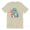 T-shirts Kawaii est tshirts i nattträdgården män hajuku tyg tops t shirt o neck stor storlek