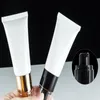 30g Kosmetisk vakuumpump Lotion Soft Tube Spray Bottle 30ml Slang Flytande Foundation Cleansing Cream Tubes