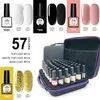 conjunto de esmalte de uñas desnuda