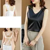 Satin Blouse Tops Silk Women Blouses Shirts Woman Elastic Lace Shirt Top Plus Size V-neck Embroidery Blusas 13733 210427
