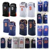 City verdiende editie RJ R.J. 9 Barrett Basketbal Jerseys Allonzo 14 Trier 20 Kevin Knox Patrick 33 Ewing Walt 10 Frazier Mannen Gestikte Size S-3XL