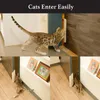 Cat CarriersCraites House Pet Door Doorler Plaalte Hole для собачьих домов.