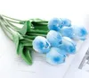 PU Tulips Artificial Flowers Real touch artificiales para decora mini Tulip for Home Wedding decoration Flowers BBB14415