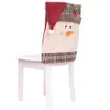 Xmas Decor Chair Cover Christmas Santa Home Party Decoration Supplies 51 * 48 cm