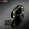 Pièces pour F650GS 08-12 plaque de Support d'extension de support de béquille latérale en aluminium de CNC de moto