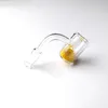 Yellow Blue Green Red Sand Thermochromic Bucket Domeless Thermal Quartz Banger Nails 25mm OD 14mm 18mm Male Female Color Changing Nail