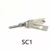 أدوات التشخيص الأصلية Lishi 2 في 1 SC1 SC4 KW1 KW5 فك ترميز Locksmith Repairing278Z