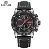 Mens Watch Fashion Chronograph Sport Quartz Men Leather Casual Waterproof Clock Male Military Date Wrist Wristwatches193T