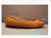 Designer- Dames Loafers Mode Kleding Schoenen Reizen Prom Flats Metalen Gesp Ballet Flats Vrouwen Schapenvacht Lederen Schoenen