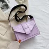 HBP # 113 Pretty Casual Handbag Ladie Purse Cross Body Bag Placering Multicolor Mode Kvinna Axel Väskor Varje plånbok kan anpassas