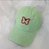 Lovely King Land Cool Girl Feeling Retro Made Old Washed Duck Tongue Hat Damen Paste Cloth Freizeit Soft Top Baseball Cap