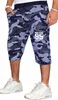 Été Camouflage Hommes Jogger Shorts Fitness Sportswear Casual Plage Lâche Cordon Pantalon De Jogging Courir Formation Gym Pantalon Court 210712