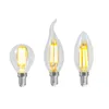 LED Filament Bulb Light 220 V E27 E14 ST64 A60 G45 C35 Candle Lampen 4W 6W 8W Glas Globe Vintage Lights