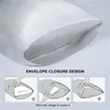 Stock 10 Colors Silk Pillowcase Home Hotel Travel Comfortable Pillow Covers High Quality Fast Delivery