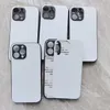 Sublimeringstelefonfodral mjukt TPU -fodral för iPhone 14 13 12 Pro 11 Max XS XR X 6S 7 8 Plus Case Camera Lens Protection täcker ämnen