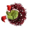 Kerst Decoraties voor Huis Dief Stole Grinch Pluche Been Boom Speelgoed Ornamenten Navidad Decor Xmas Gift Jaar 211105