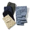 Mannen Effen Kleur Fietsen Afdrukken Patroon Shorts Cargo Cotton Comfortabele Casual Bermuda Overalls 210713