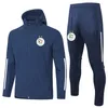 2020 2021 Cezayir Uzun Kollu Futbol Rüzgarlık Eğitim Takım Elbise Ceketler Pantolon Spor Kış Futbol Eşofman Setleri Kitleri Koşu Setleri