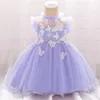 Baby Princess Sukienka do chrztu dziecięcego 1 roku ubioru urodzinowa nowonarodzone dziewczyny imprezę i sukienka ślubna Ubrania niemowlęcia Q1223 13568930