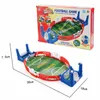 Mini kit di giochi da tavolo per partite di calcio da tavolo giocattoli da calcio per bambini educativi da esterno tavolo da gioco portatile sport con la palla4567143