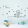 Stars Moon The Little Prince Fox Graphic Children Fairy Tale Wall Stickers Kids Room Home Decor Removable Diy Vinyl Decals Art