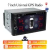 2 Din 7'' Quad core Universal Android 10 2GB RAM Car Audio Radio Stereo GPS Navigation WiFi 1024*600 Touch Screen 2din USB Map