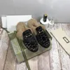 Princetown Kvinnor Tofflor Herr Loafers Äkta läder Kohud Sandaler Päls Luriga Fritidsskor Metall Spänne Flip Flops Spets Sammet Lazy Dupe Slipper Loafer Med Box