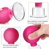 Face Glass Cupping Cups Vacuum Chinese Massager Suction Cup Therapy Set For Facial Neck Back Body Anti Cellulite