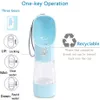 Multifunctional and Portable Dog Travel Water Dispenser with Container Detachable Design Combo Cup for Drinking and Eating